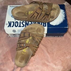 Birkenstock sandals, new never worn
